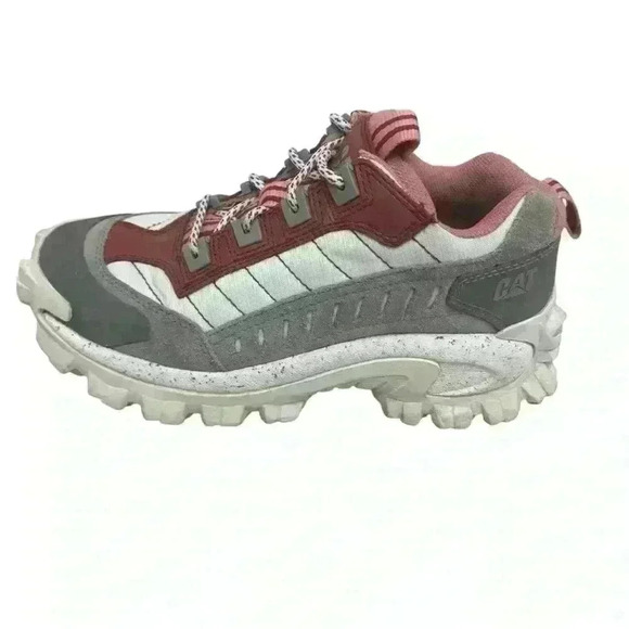 Caterpillar Shoes - Caterpillar Intruder Chunky Steel toes Sneakers In Pink And Gray EU 40 Pre loved